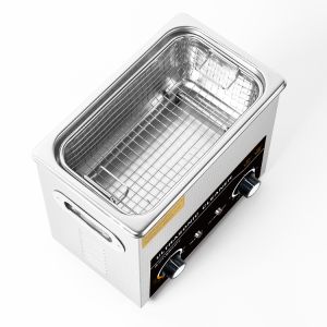 3L Hot Water Ultrasonic Cleaner 160W Heat Control 60W Ultrasonic Power 100W