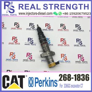 Buy cheap System Diesel Fuel Injector 268-1835 268-1836 , C7 injector parts 2681835 2681836 from wholesalers