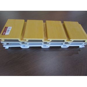 Buy cheap Customized Solid Plastic Slat Wall Panels for Garage / Supermarket from wholesalers