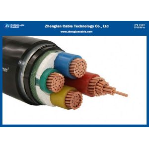 0.6/1KV Low Smoke Zero Halogen Cables Four Cores , XLPE LSZH Armoured Power
