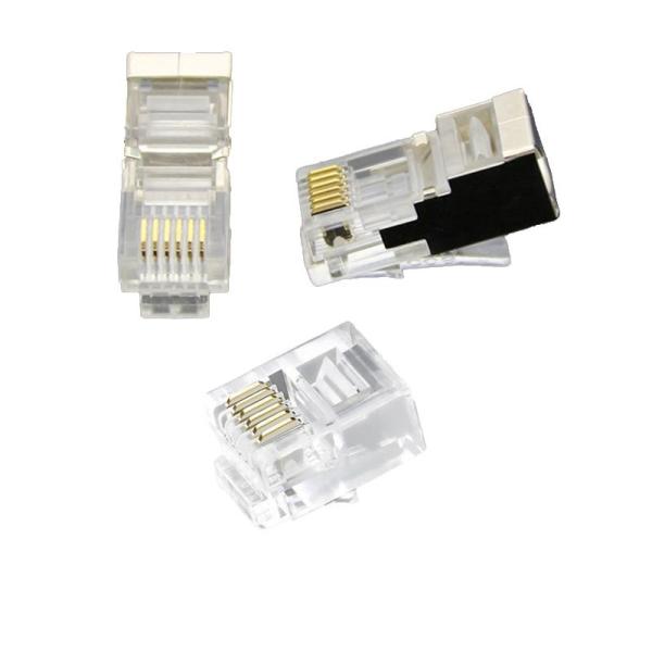 Buy cheap Factory-Price CAT6 Transparent Modular Plugs - 8P8C, Easy Crimp, Fluke Verified from wholesalers