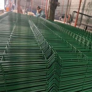 Buy cheap 3D Curved Wire Mesh Fencing Steel Panel V Fold PVC Coated Welded Wire Mesh Panel product