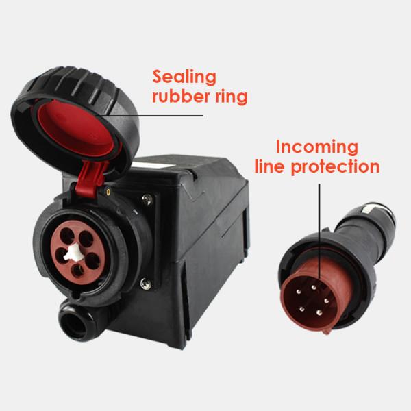 Buy cheap EX 4 Pin Plug And Socket Explosion Proof Socket And Plug Marine Grade from wholesalers