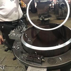 Cold Cutting And Beveling Machine Portable Tube 2000L / Min