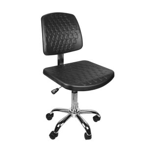 ESD Lab Stool Antistatic Cleanroom Chair with PU Leather