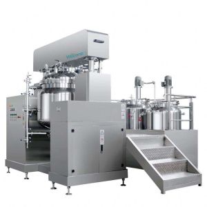 Buy cheap SUS304 316 Vacuum Homogenizing Emulsifier Mixer For Cosmetic Paste from wholesalers
