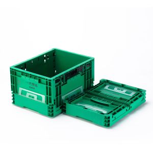 Buy cheap EU Storage Container Folding Turnover Box with Foldable Design 400x300x230mm Size from wholesalers