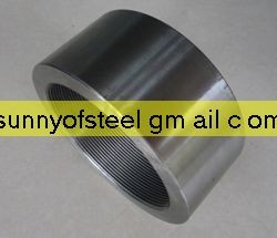 Quality stainless ASTM A182 F309h soket weld half coupling for sale