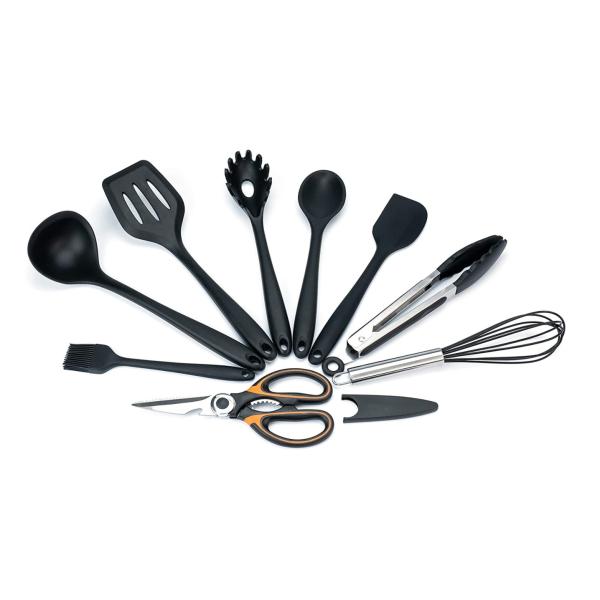 Buy cheap 9 Piece Utensils Set,Silicone Kitchen Utensil Sets Heavy-Duty, Non-Stick from wholesalers