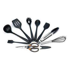 Buy cheap 9 Piece Utensils Set,Silicone Kitchen Utensil Sets Heavy-Duty, Non-Stick from wholesalers
