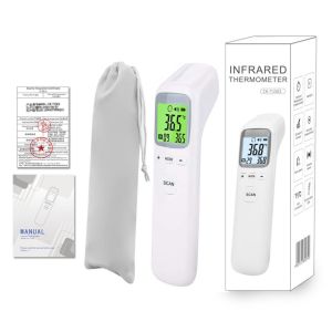 Buy cheap Non Contact LCD Digital Forehead Infrared Thermometer With Backlight from wholesalers