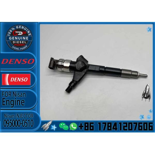Quality original common rail injector 095000-0510 0950000510 diesel fuel injector 16600-8H800 166008H800 for sale