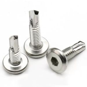 Buy cheap Hex Head Self Drilling Metal Screws MOQ Bulk Pack Durable Corrosion Resistant Fasteners for Metal Construction Applications from wholesalers