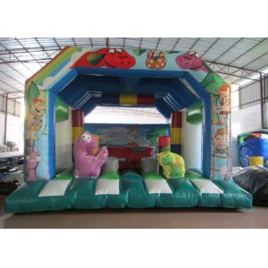 Buy cheap Attractive Toddler Custom Made Inflatables Dinosaur Bounce House Silk Printing from wholesalers