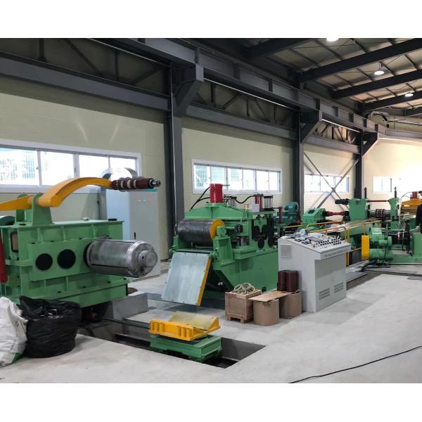 Automatic Copper Strip Slitting Machine 90KW With Adjustable Tensioner