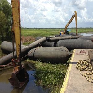 Buy cheap CCS Pipeline Blocking Marine Rubber Ship Launching Airbag from wholesalers