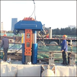 Buy cheap BEIYI hydraulic pile extractor static pressure pile pulling machine from wholesalers