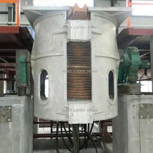 Buy cheap Efficientr Iron Induction Melting Furnace Made Of Aluminum Shell  / Aluminum Shell Furnace  with Easy Operation from wholesalers