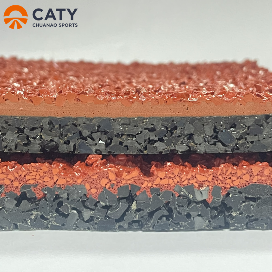 Buy cheap Customized Sizes Recycled SBR Granules with Shock Absorption for Sports Rubber Floor and Running Track from wholesalers