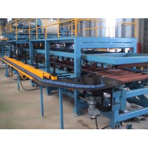 Buy cheap Electrical PLC Control Wall Panel EPS Sandwich Panel Line from wholesalers