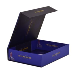 Buy cheap Custom Deluxe Magnetic Closure Paper Gift Shirt Box Garments Clothing Folding Packaging Box from wholesalers