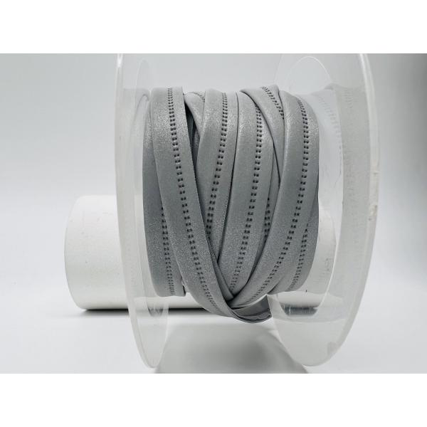 Polyester TC Elastic Reflective Piping For Sewing On Clothes Reflective Backpack