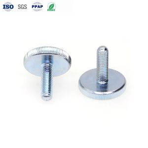 Buy cheap M3 Knurled Thumb Screw 10.9 Grade Carbon Steel Blue Zinc 4-450mm from wholesalers