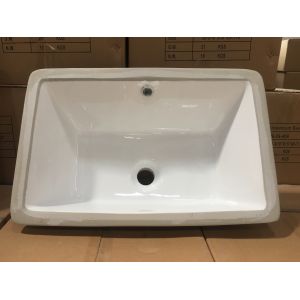 Buy cheap Ceramic Construction Ada Bathroom Sink Overflow Proof 2mm Straightness from wholesalers