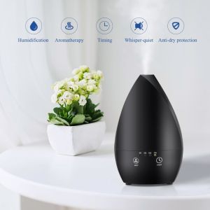 Buy cheap Home Portable Air Ultrasonic Humidifier Essential Oil Diffuser With Night Light For Bedroom from wholesalers