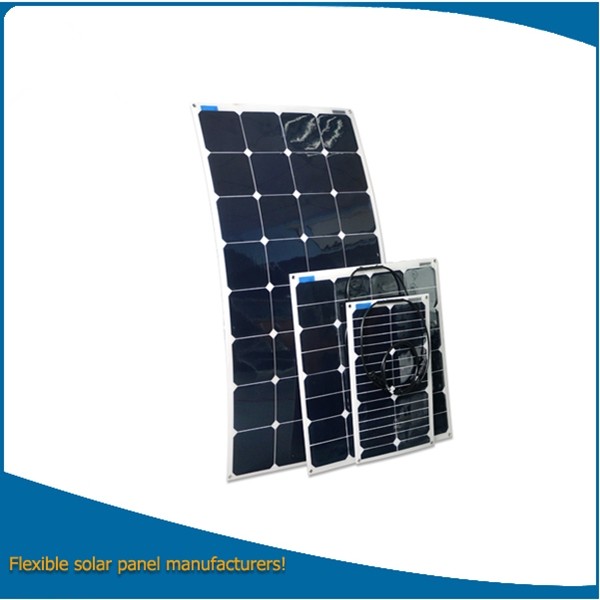 Quality 10w to 200w OEM flexible solar panel with MC4 connector / bendable solar panel with controller for sale for sale