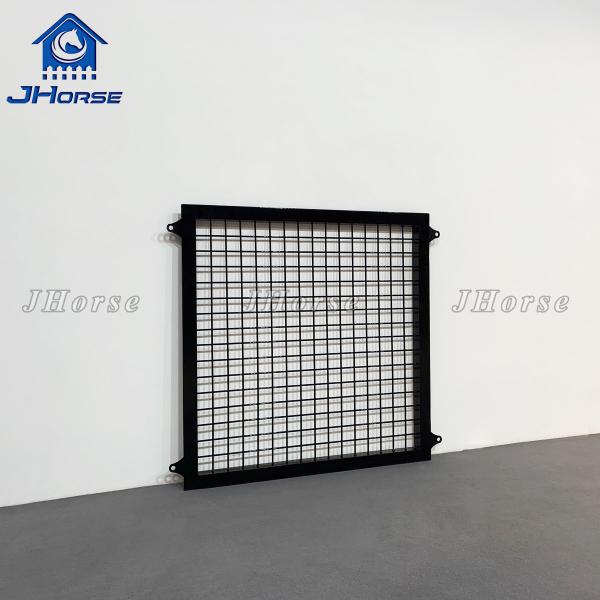 Quality Customizable Rustic Brown Horse Barn Doors And Windows With Bamboo Or Pine Fill For Farms Or Manufacturing Plants for sale