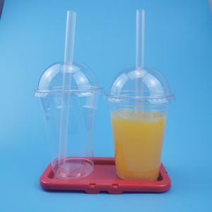 Buy cheap 300ml Transparent Single Wall Disposable Bubble Tea Cups from wholesalers