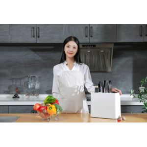 Create design automatically UV smart sterilize disinfecting knife holder knife