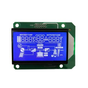 Control/Drive IC comptaible VA HTN Blue Green Backlight COB Segment LCD Module