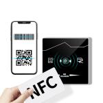 Buy cheap TCP IP RJ45 Network QR Code Scanner HTTP MQTT Modbus RFID QR Code System NFC 13.56Mhz IC QR Code Reader Access Control from wholesalers