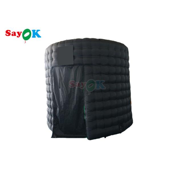 Quality Portable Customized Air 360 Photo Booth Enclosure Inflatable Cube Backdrop Tent for sale