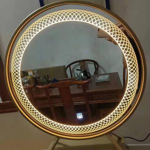 Working Mode Laser Pulse 2022 Glass Makeup Mirror for LED Touch Decorative