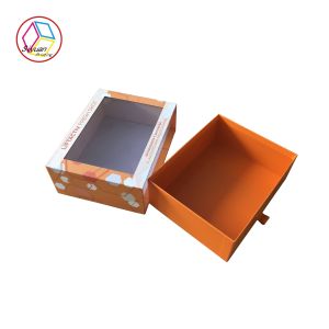 Buy cheap Rectangle Wrapping Paper Box Embossing Printing Handling OEM Service from wholesalers