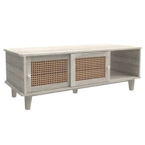 Buy cheap Wood Grain 43cm Height 120cm Width MDF Storage Cabinet from wholesalers