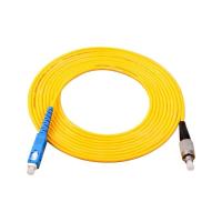 Buy cheap SC UPC FC APC SM Duplex Single Mode/ Multi Mode Fiber Optic Patch Cord product