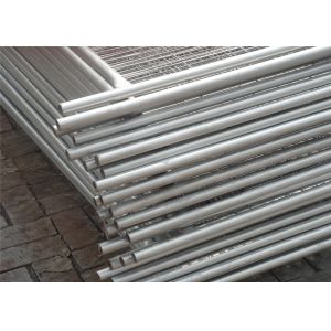 14 Microns Zinc Thick Freestanding Chain Link Fence Panels Anti Corrosion AS4687