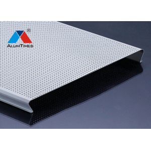 Buy cheap Fire Rated Aluminium Strip Ceiling , False Ceiling Aluminium Panels With Powder Coating from wholesalers
