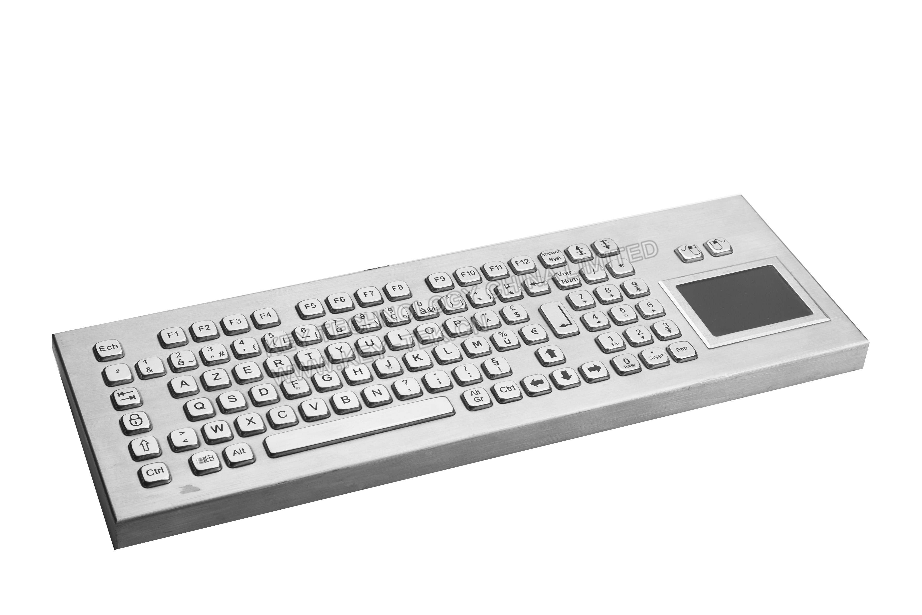 Buy cheap Ip65 Metal Rugged Keyboard With Touchpad And Full Functionalities from wholesalers