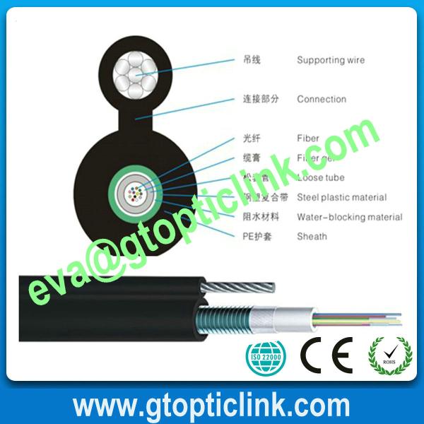 Quality Figure-8 Fibre Self-supporting Optical Cable GYXTC8Y for sale