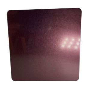 4x10 Decorative Stainless Steel Sheet Cold Rolled Rose Gold Vibration