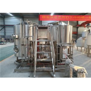 China PLC Control 5BBL Craft Beer Brewing Equipment CE ISO9001 Certificate on sale