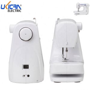 Buy cheap Butterfly Sewing Machine for Clothes Easy Operation White Body Blue Yellow Printing from wholesalers