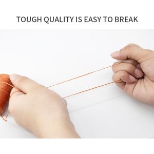 Buy cheap Dyed Texturized Pattern 1000m 150D Waxed Thread for Leather Sewing Black Book Binding from wholesalers