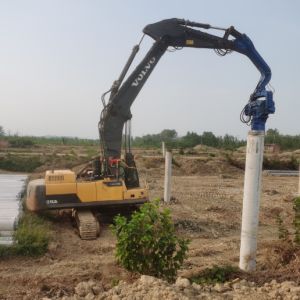 Buy cheap 2700kg Excavator Vibro Hammer For 18 Meter Sheet Pile Driving from wholesalers