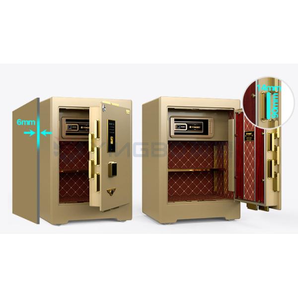 Fingerprint Lock Bank Commercial Fire Proof Safe H680mm YB/ZY-60